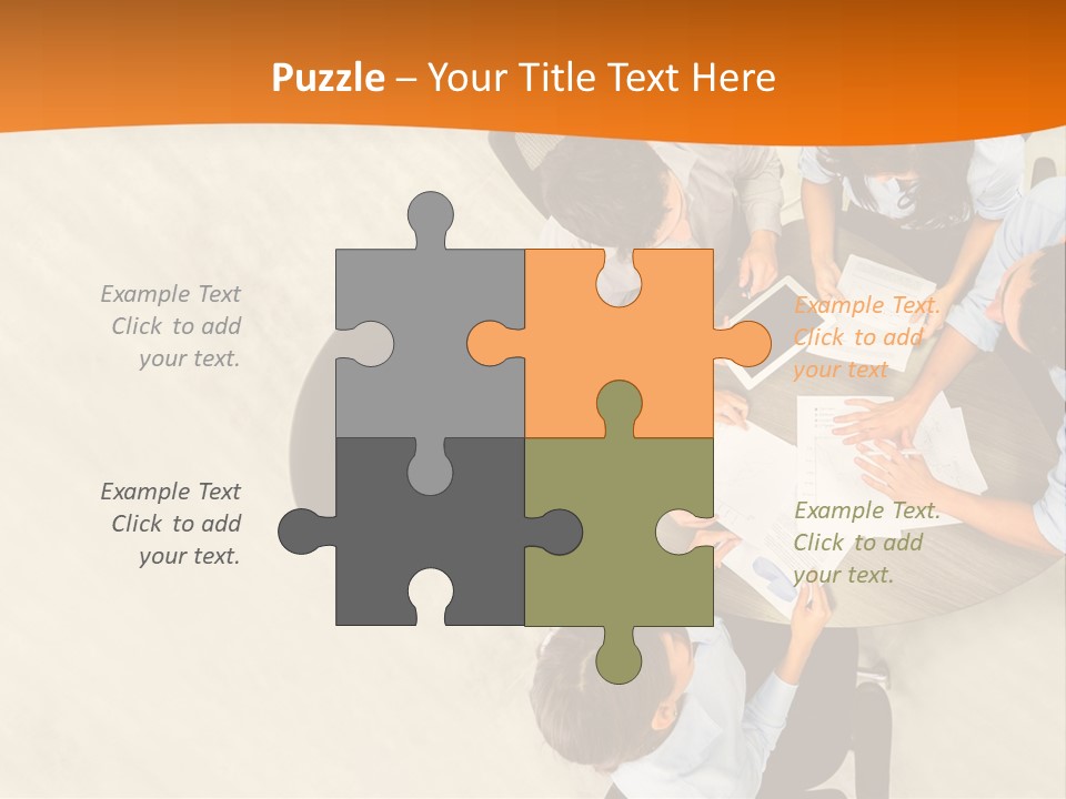 Successful Happy Person PowerPoint Template