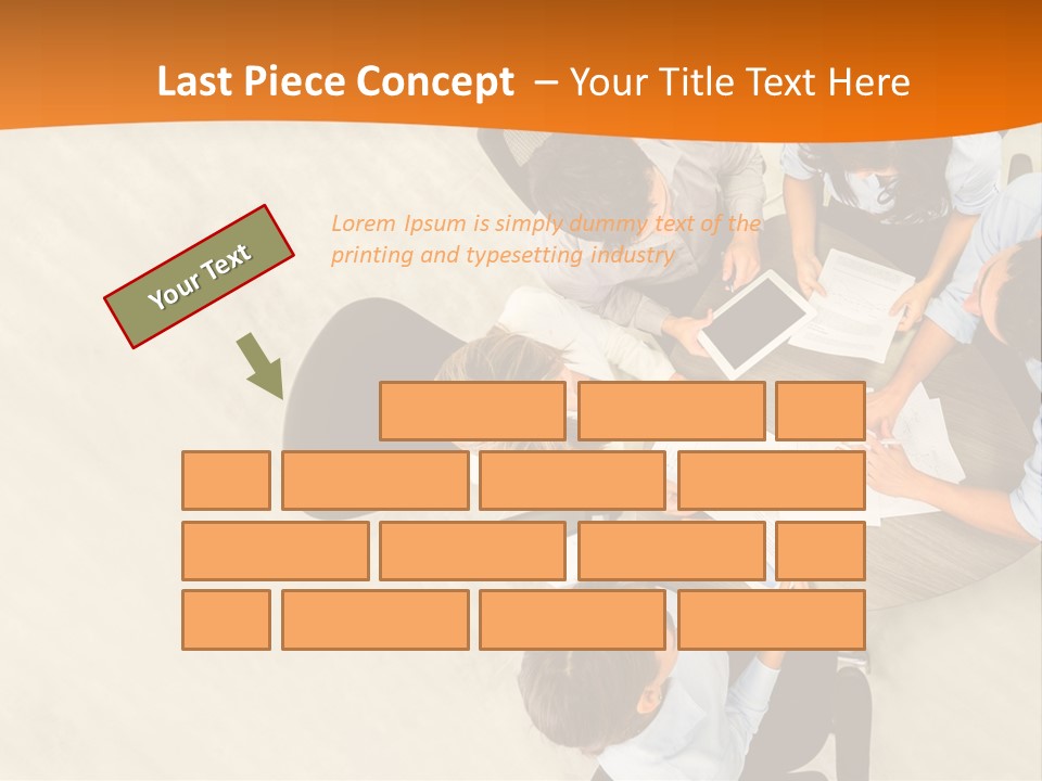 Successful Happy Person PowerPoint Template