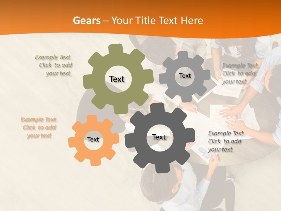 Successful Happy Person PowerPoint Template