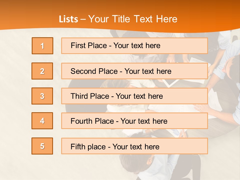 Successful Happy Person PowerPoint Template