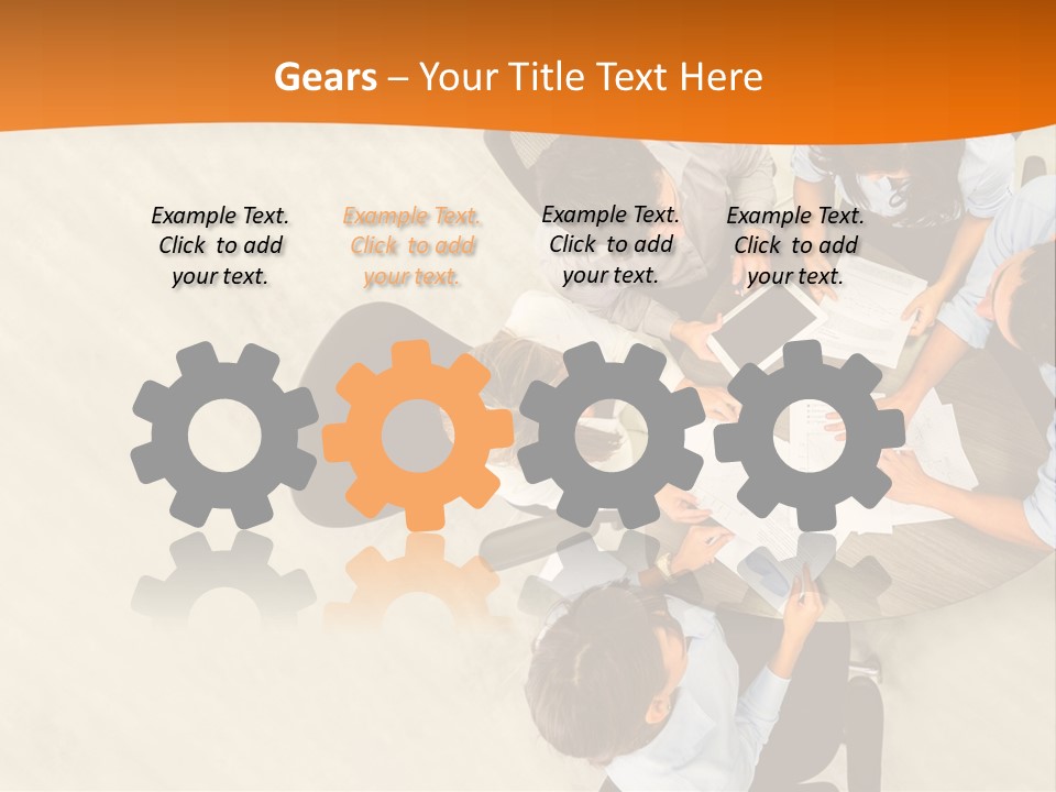 Successful Happy Person PowerPoint Template