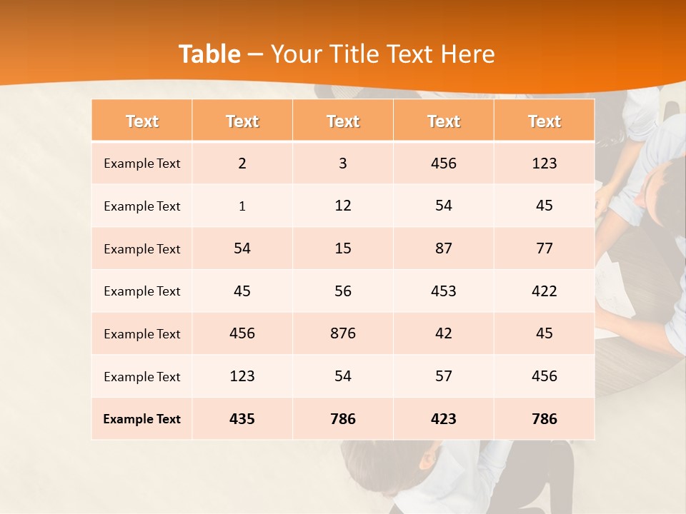 Successful Happy Person PowerPoint Template
