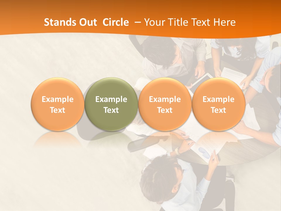 Successful Happy Person PowerPoint Template