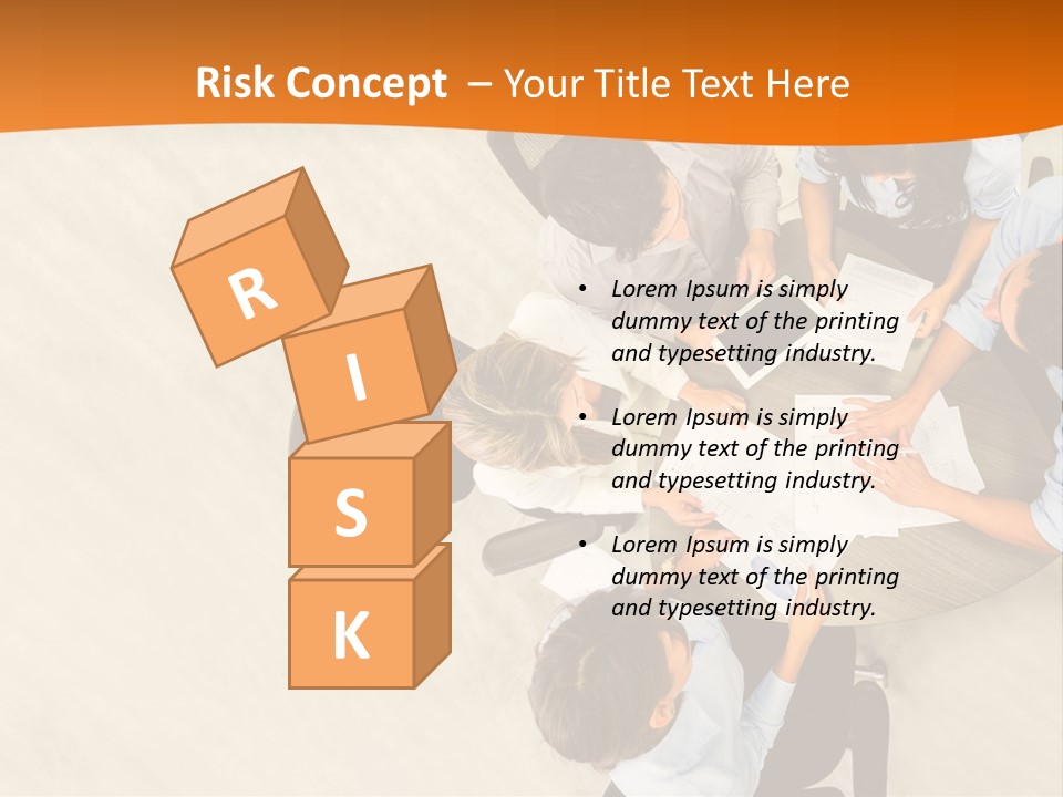 Successful Happy Person PowerPoint Template