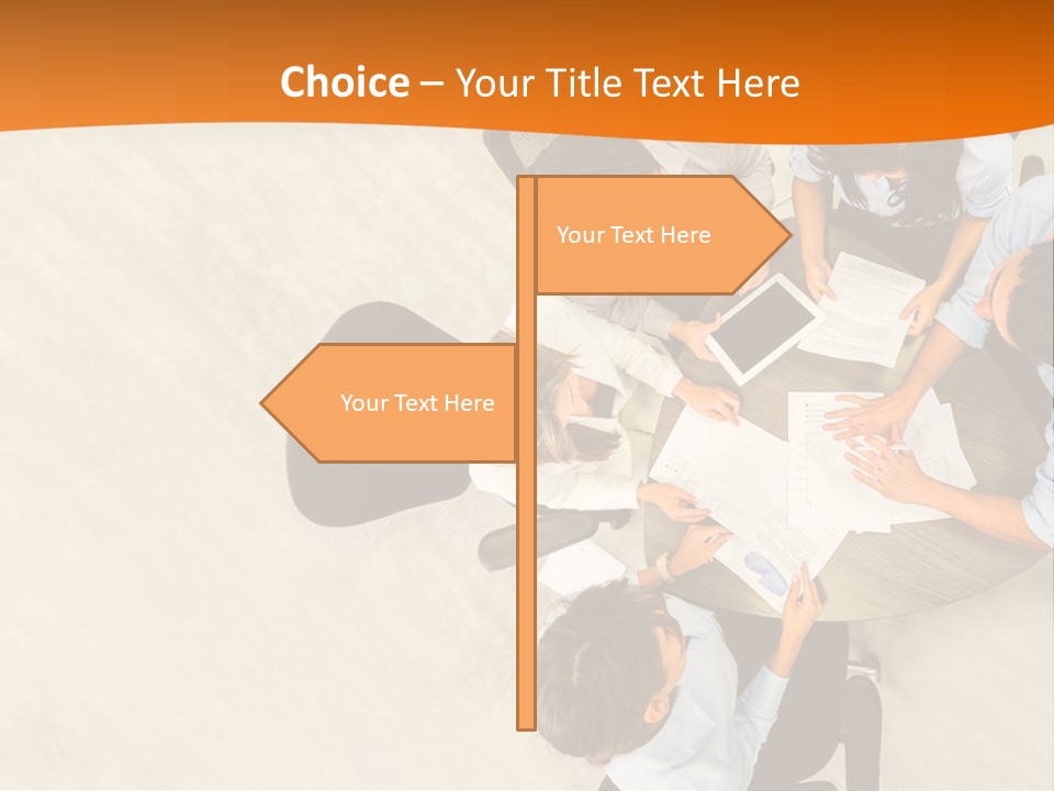 Successful Happy Person PowerPoint Template