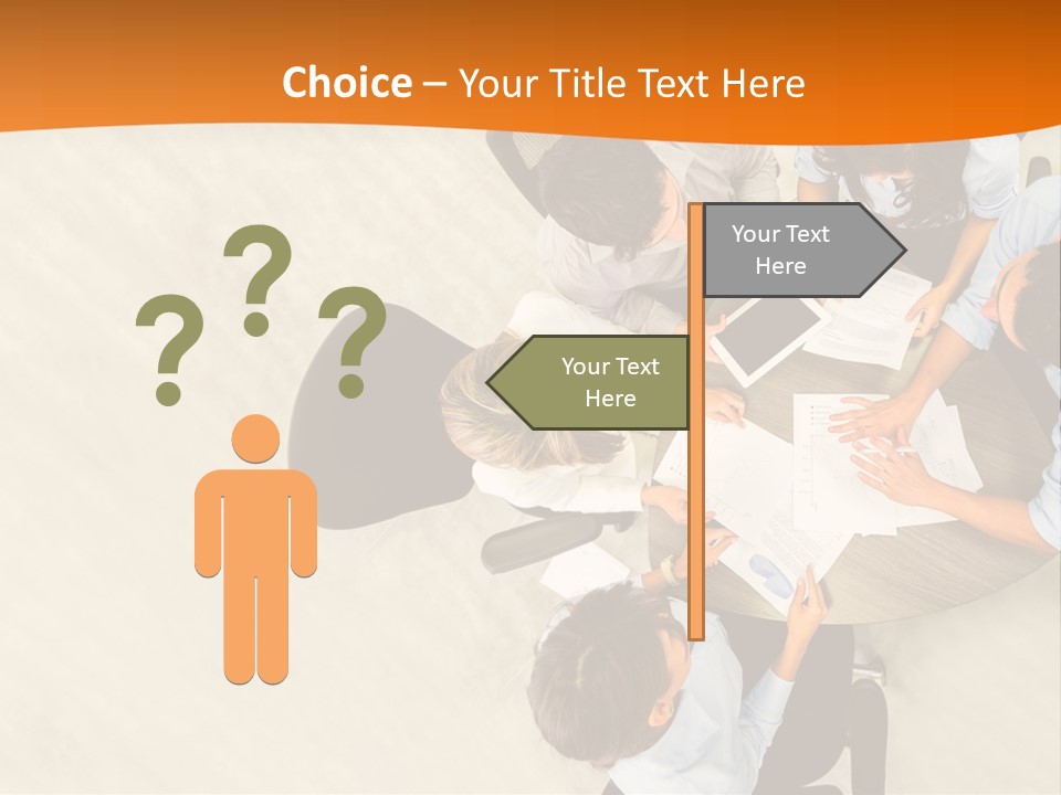 Successful Happy Person PowerPoint Template