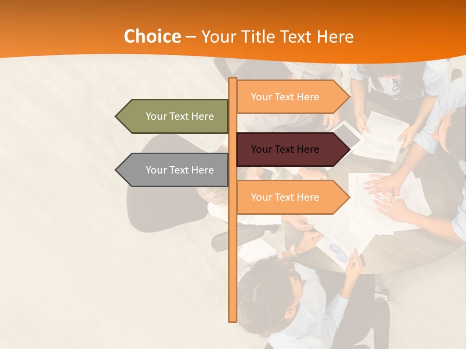 Successful Happy Person PowerPoint Template