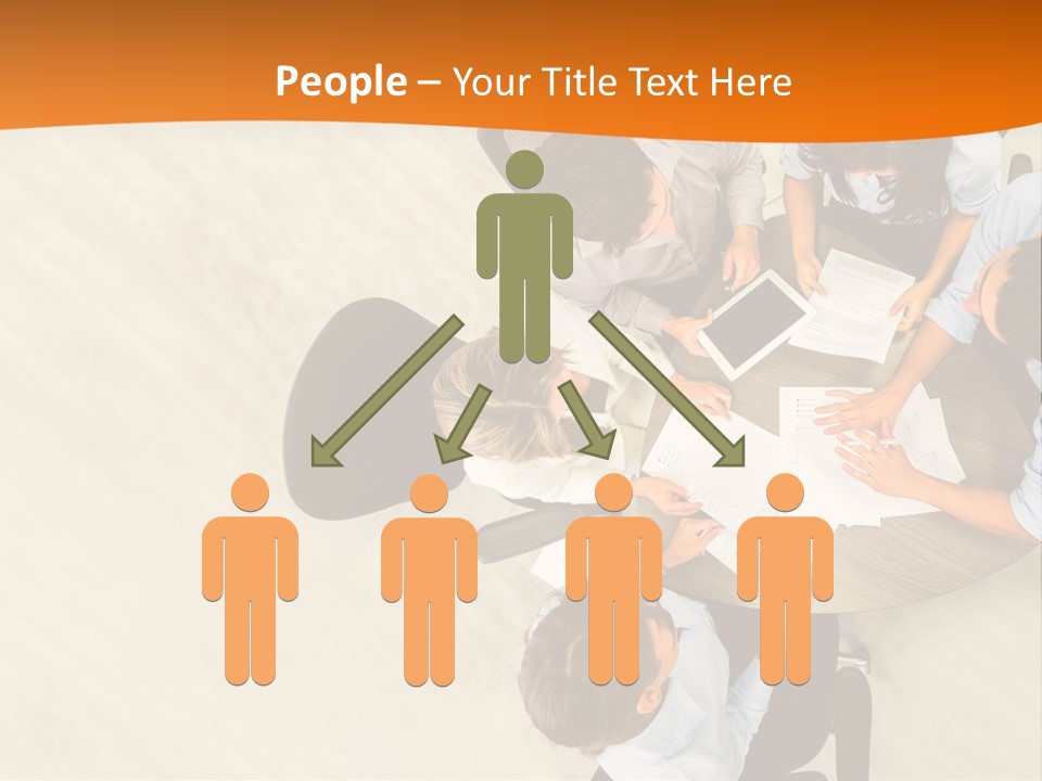 Successful Happy Person PowerPoint Template