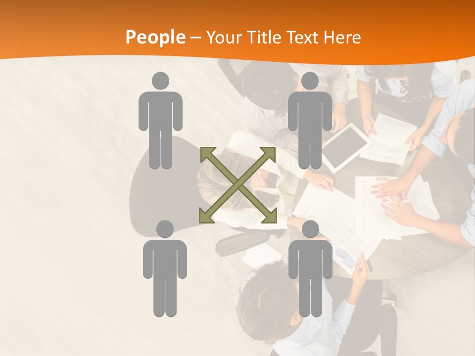 Successful Happy Person PowerPoint Template