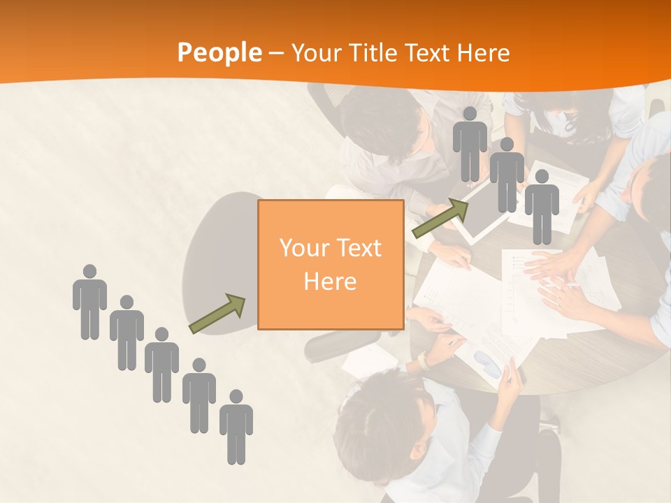 Successful Happy Person PowerPoint Template