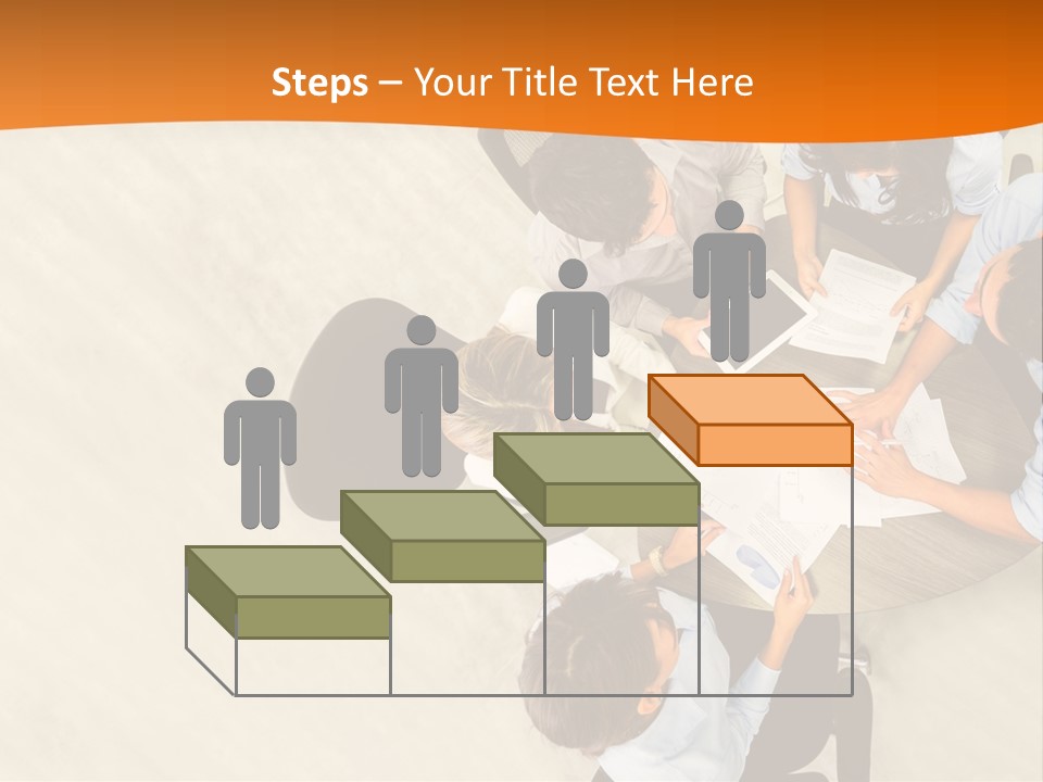 Successful Happy Person PowerPoint Template