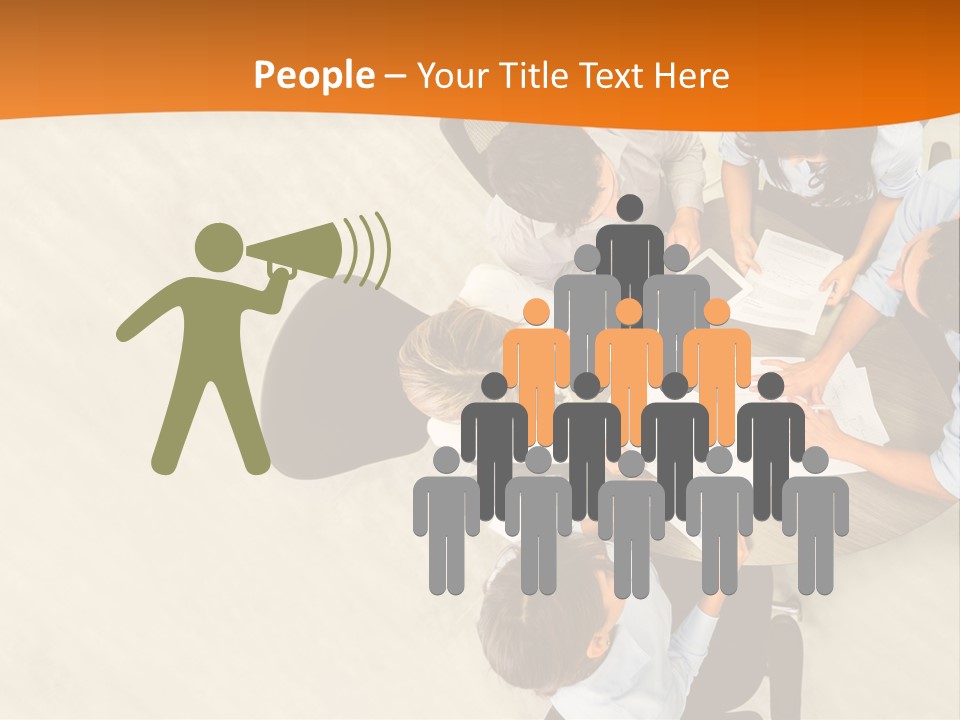 Successful Happy Person PowerPoint Template