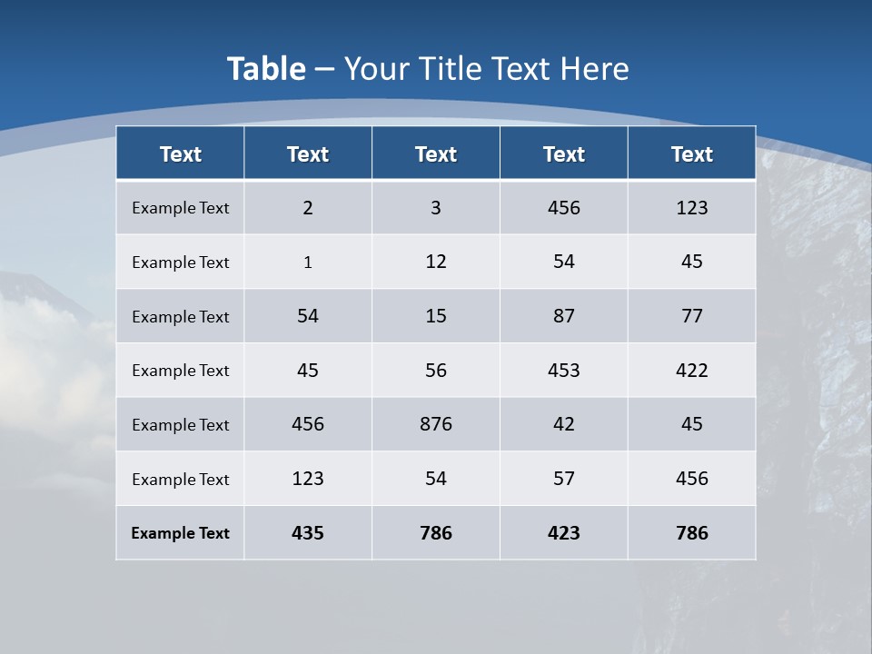 Height Climb Active PowerPoint Template