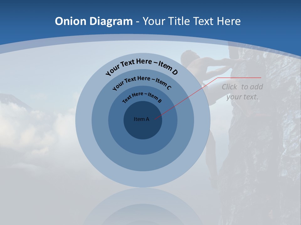Height Climb Active PowerPoint Template