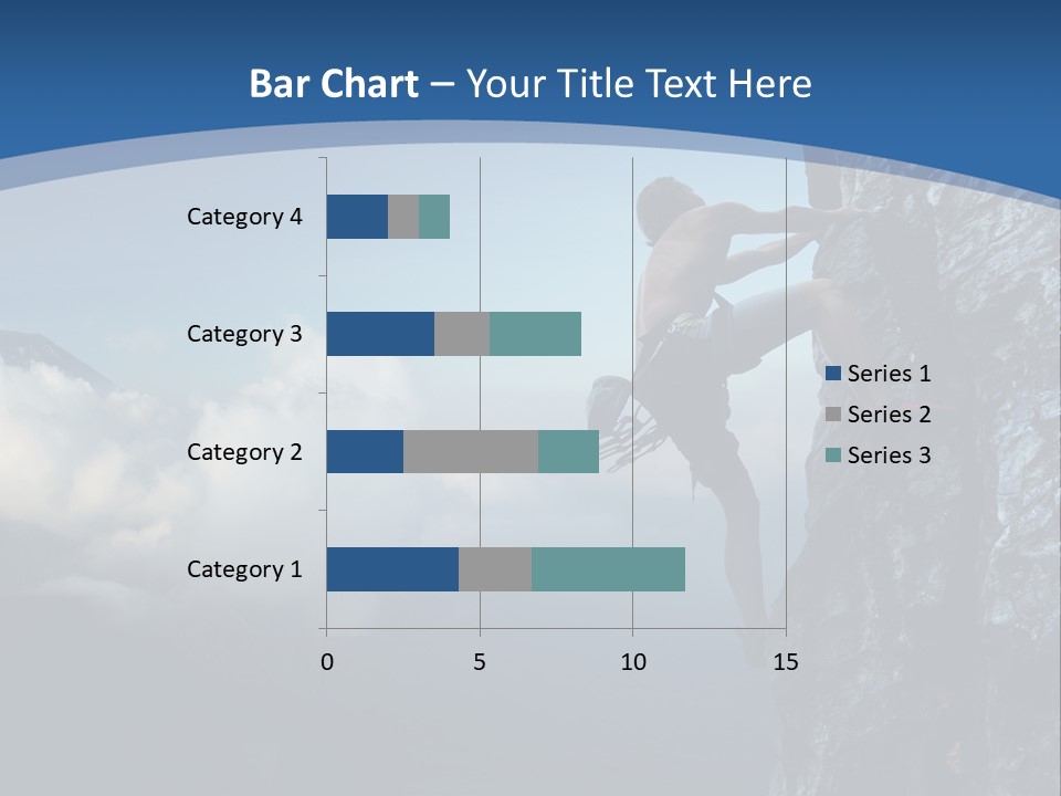 Height Climb Active PowerPoint Template