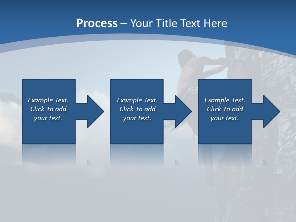 Height Climb Active PowerPoint Template
