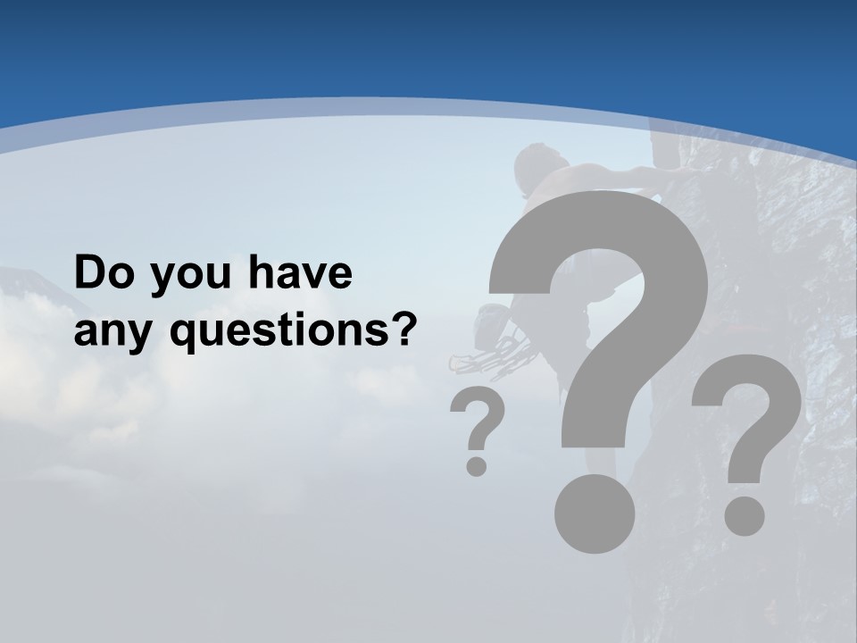 Height Climb Active PowerPoint Template