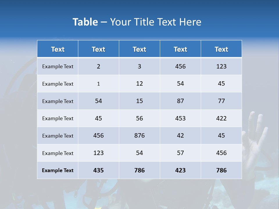 Scene Finger Sport PowerPoint Template