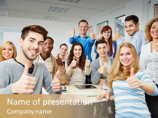 Seminar Online Tablet PowerPoint Template