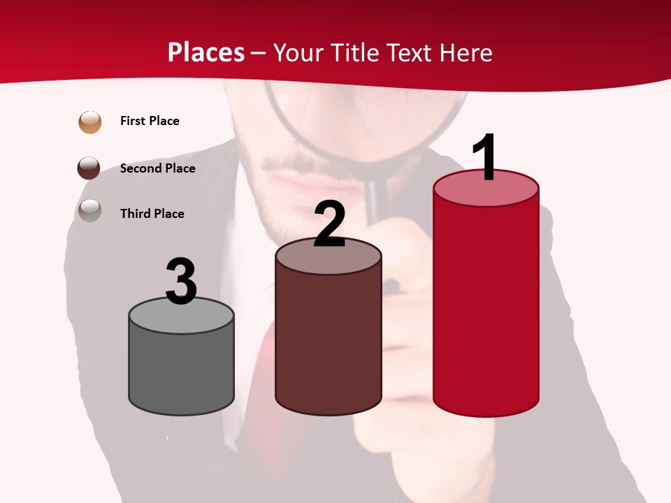 Look Concept Isolated PowerPoint Template