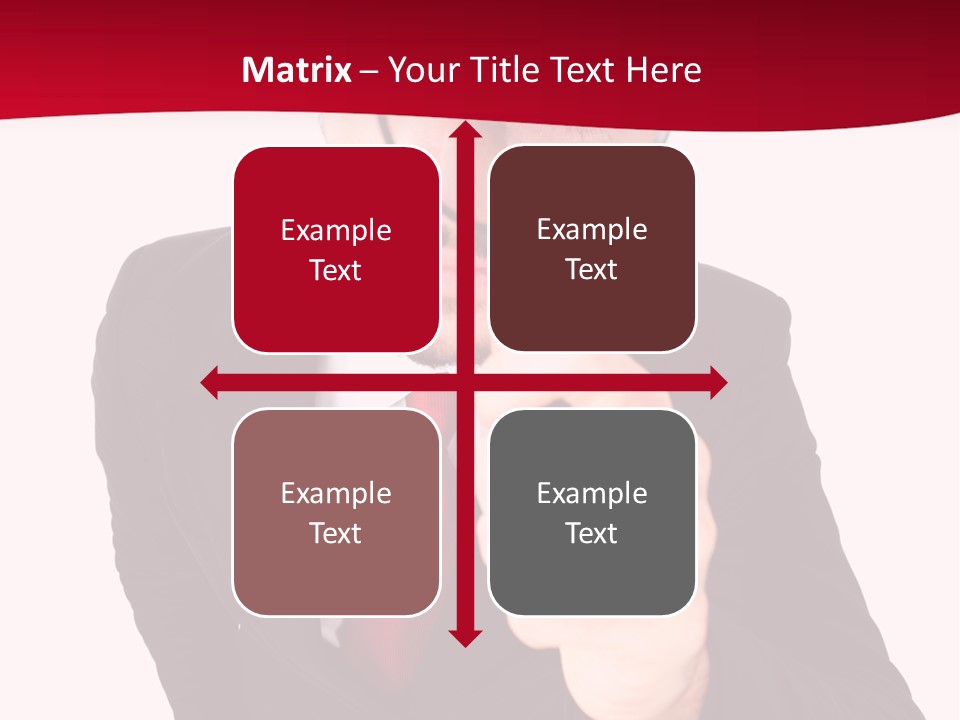 Look Concept Isolated PowerPoint Template