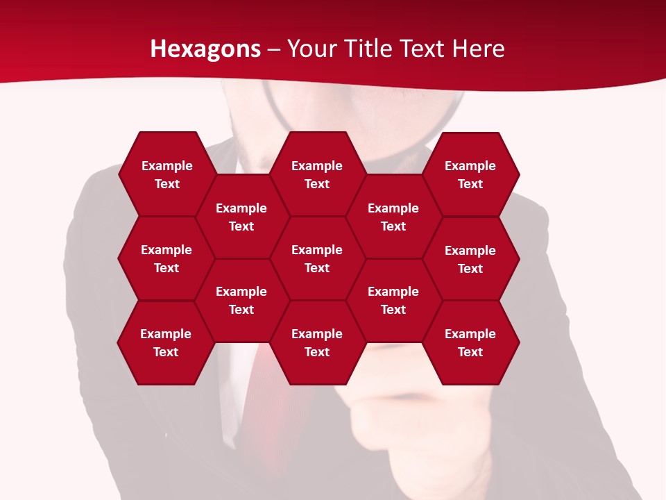 Look Concept Isolated PowerPoint Template