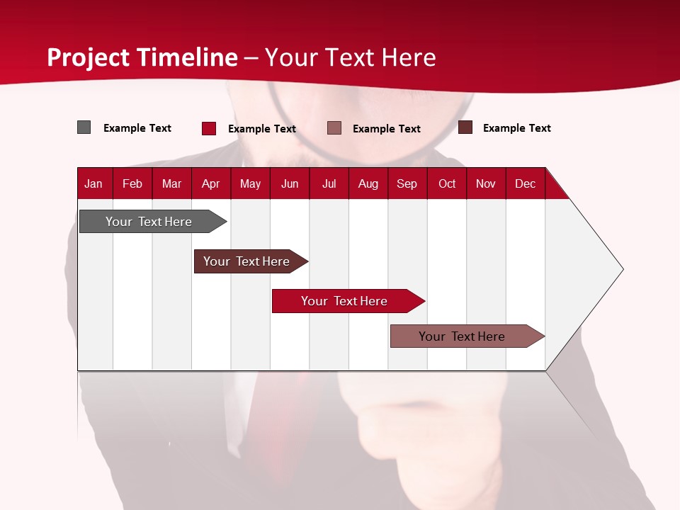 Look Concept Isolated PowerPoint Template