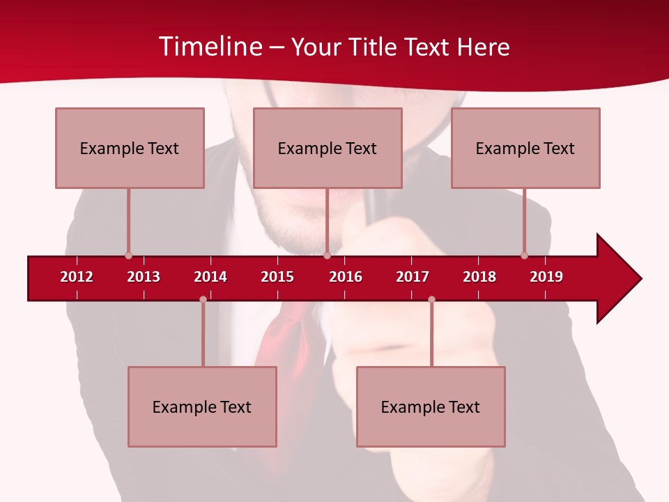 Look Concept Isolated PowerPoint Template