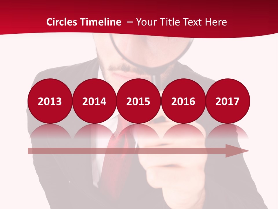 Look Concept Isolated PowerPoint Template