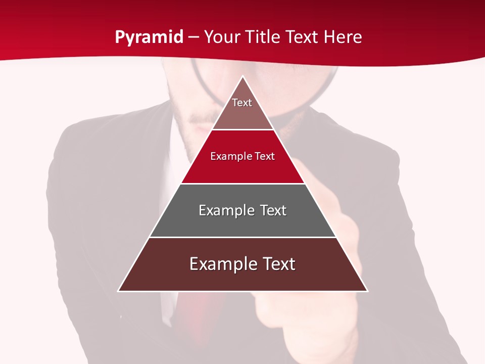 Look Concept Isolated PowerPoint Template