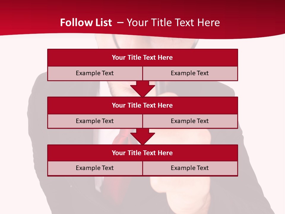 Look Concept Isolated PowerPoint Template