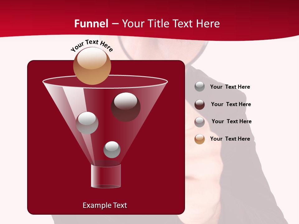 Look Concept Isolated PowerPoint Template