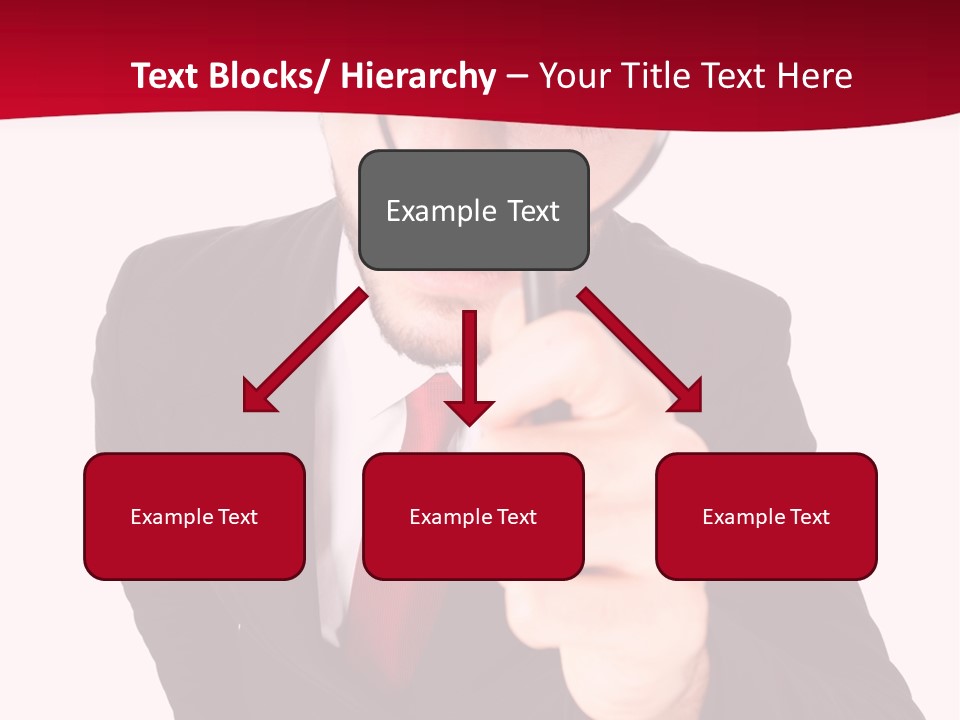 Look Concept Isolated PowerPoint Template