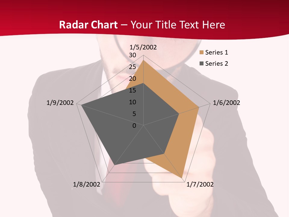 Look Concept Isolated PowerPoint Template
