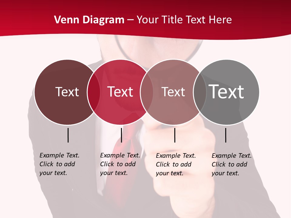 Look Concept Isolated PowerPoint Template