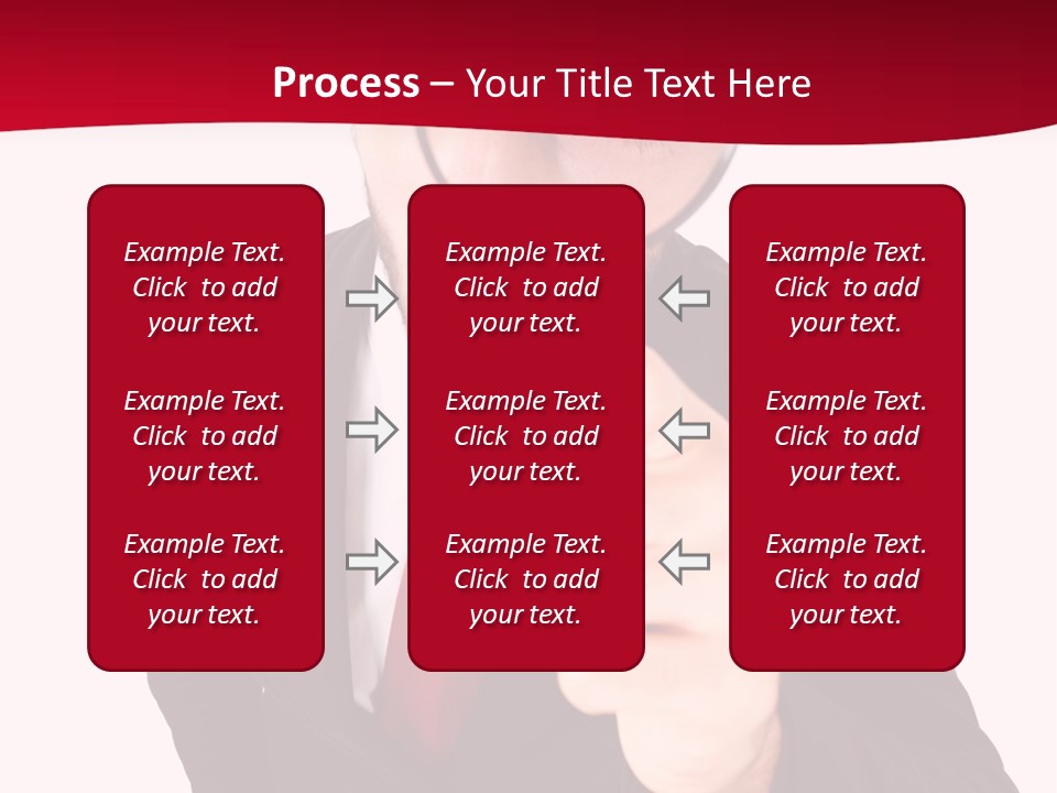 Look Concept Isolated PowerPoint Template