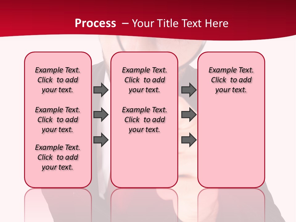 Look Concept Isolated PowerPoint Template