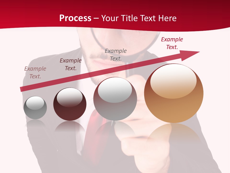 Look Concept Isolated PowerPoint Template