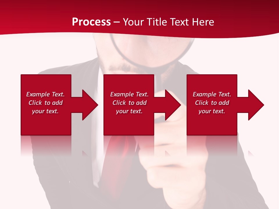 Look Concept Isolated PowerPoint Template