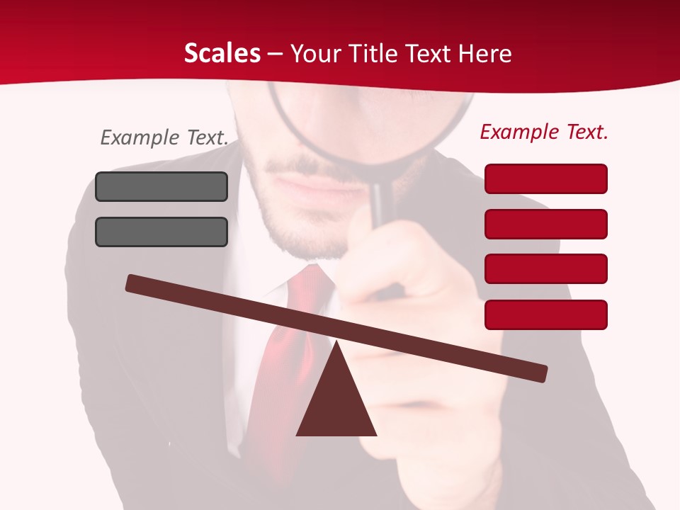 Look Concept Isolated PowerPoint Template