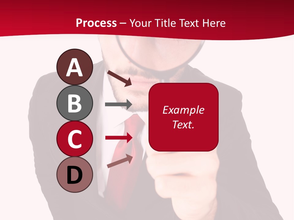 Look Concept Isolated PowerPoint Template