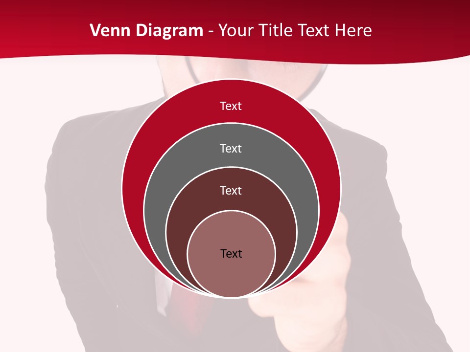 Look Concept Isolated PowerPoint Template