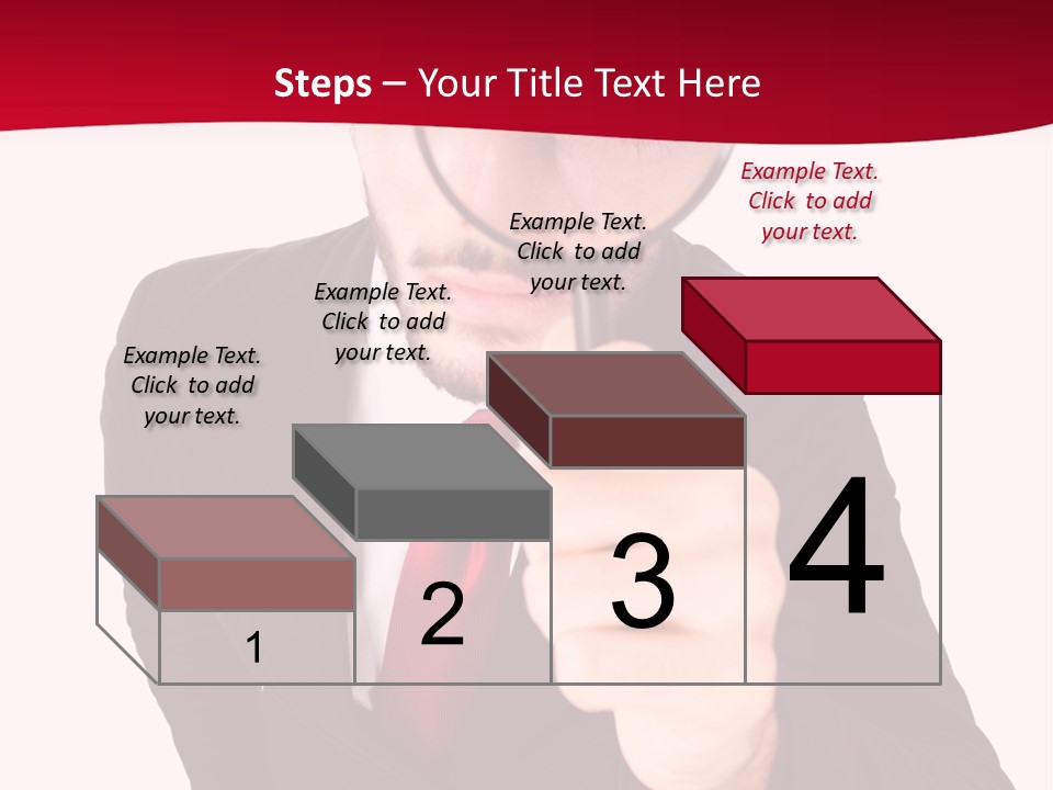 Look Concept Isolated PowerPoint Template