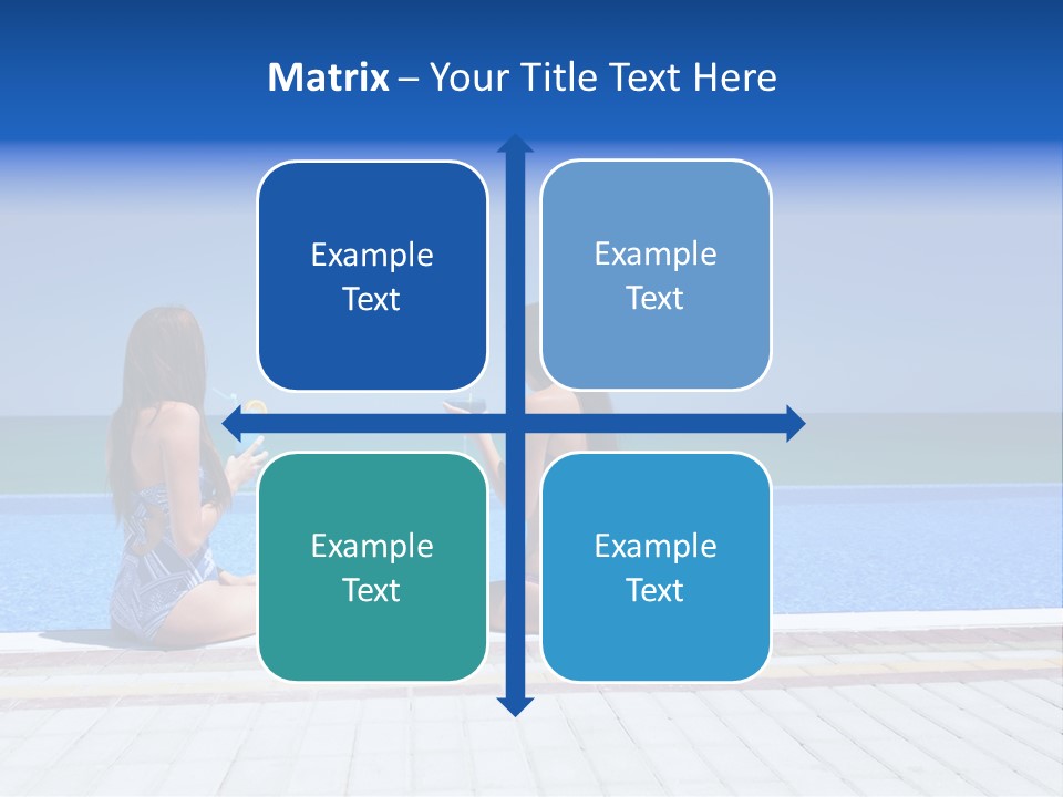 Ocean Beautiful White PowerPoint Template