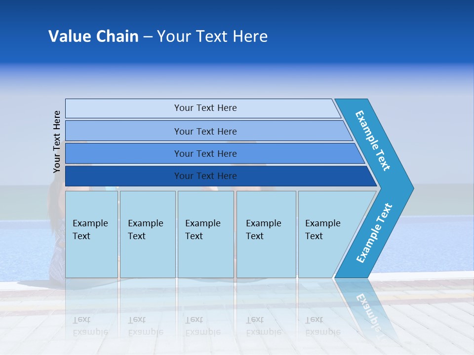 Ocean Beautiful White PowerPoint Template