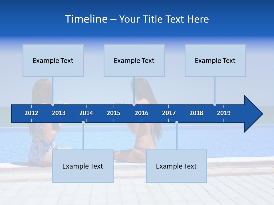 Ocean Beautiful White PowerPoint Template