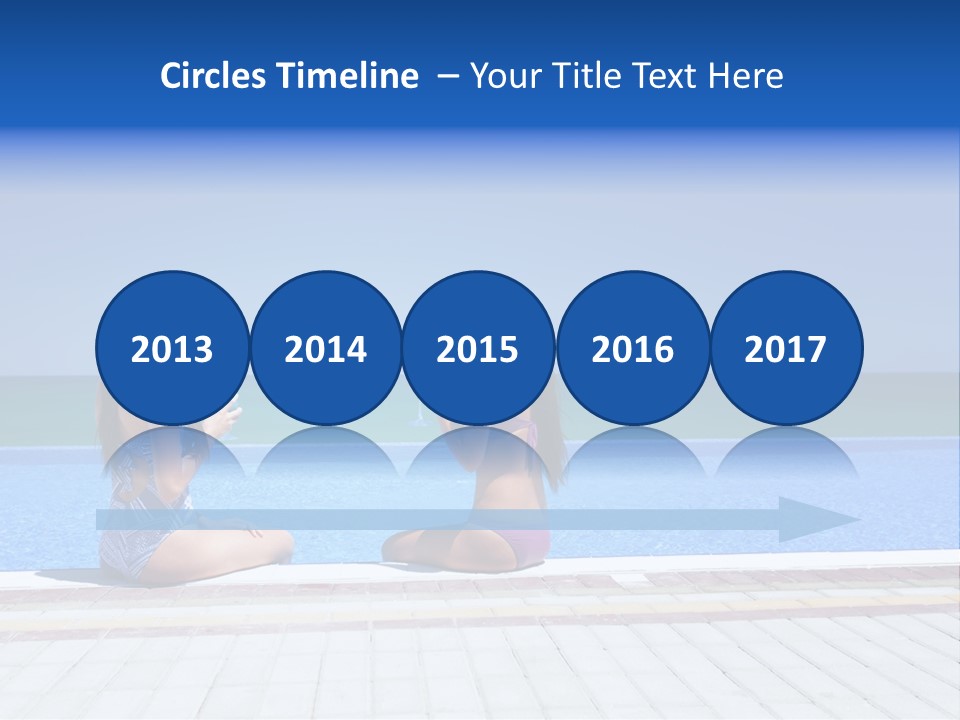 Ocean Beautiful White PowerPoint Template