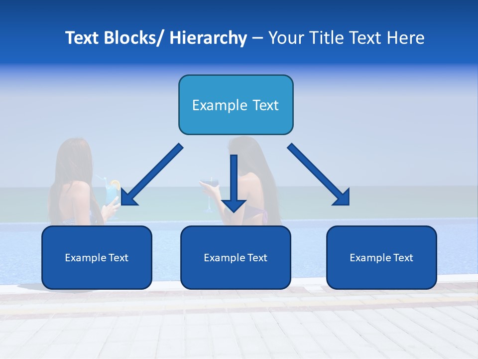 Ocean Beautiful White PowerPoint Template