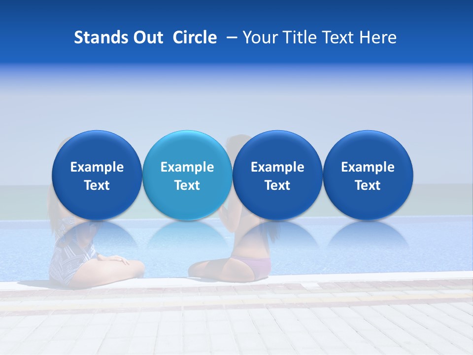 Ocean Beautiful White PowerPoint Template