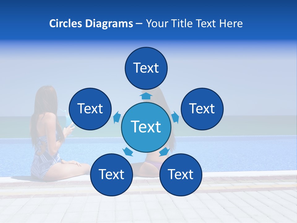 Ocean Beautiful White PowerPoint Template